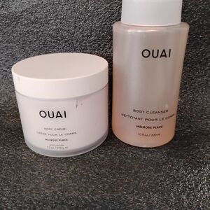 OUAI Body Crème and Cleanser Duo